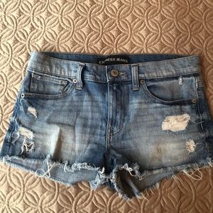 Size 4 Express Jean shorts
